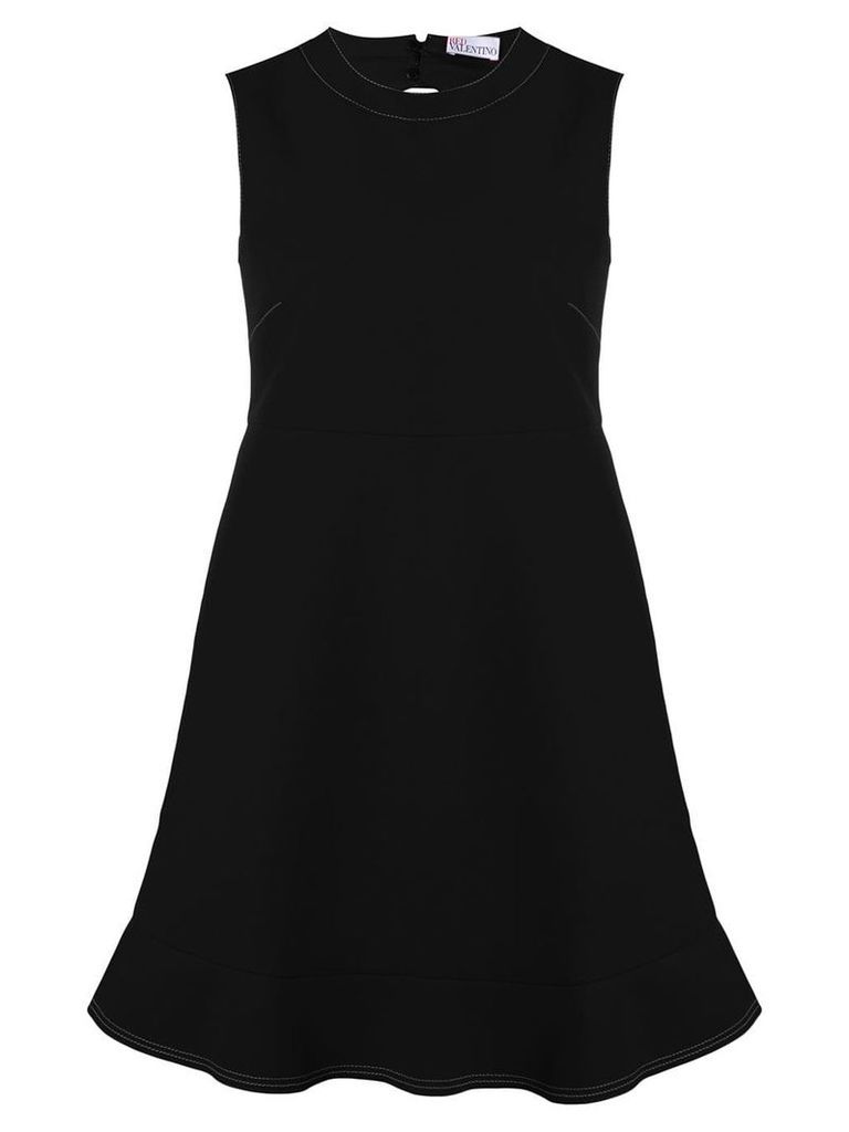 Red Valentino cut-out shift dress - Black