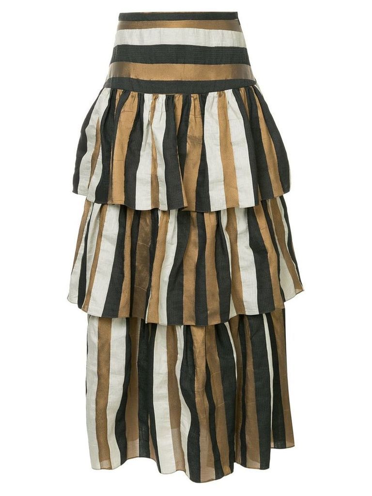 GINGER & SMART Heritage striped skirt - Multicolour