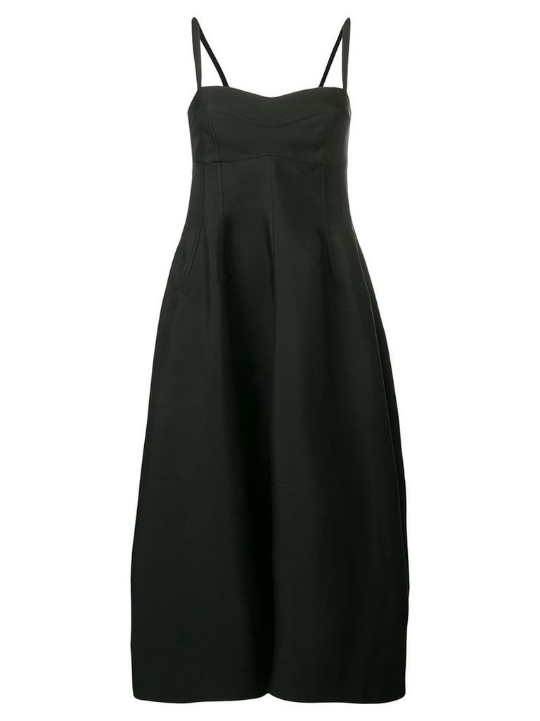 Jil Sander Ginestra flare dress - Black