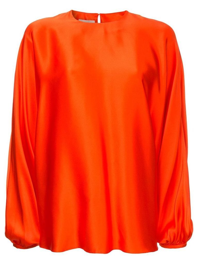 Roksanda floaty bell sleeve blouse - Red