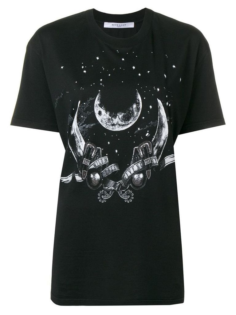 Givenchy graphic printed T-shirt - Black