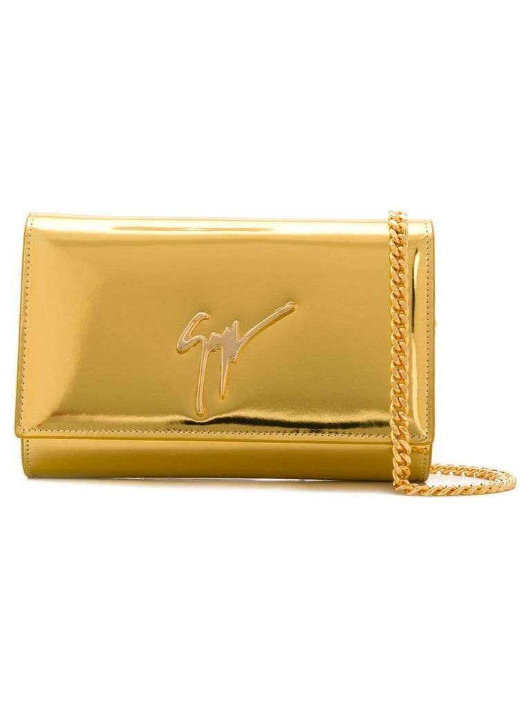 Giuseppe Zanotti Lory clutch bag - Gold