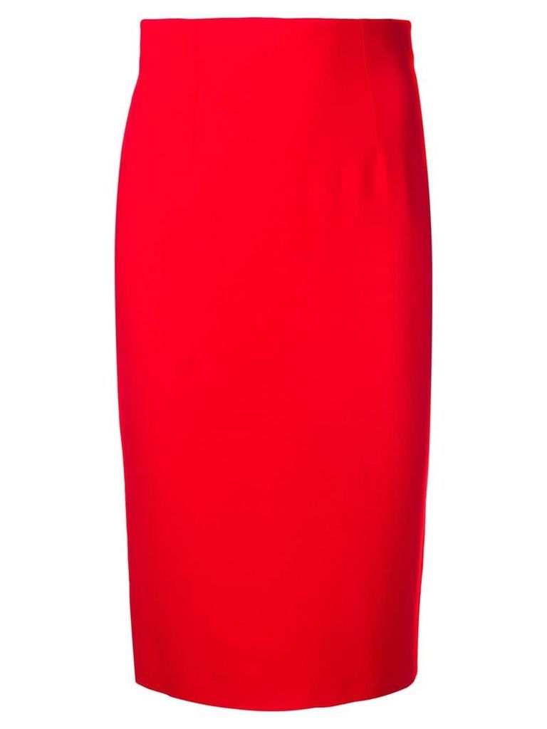 Alexander McQueen pencil skirt - Red
