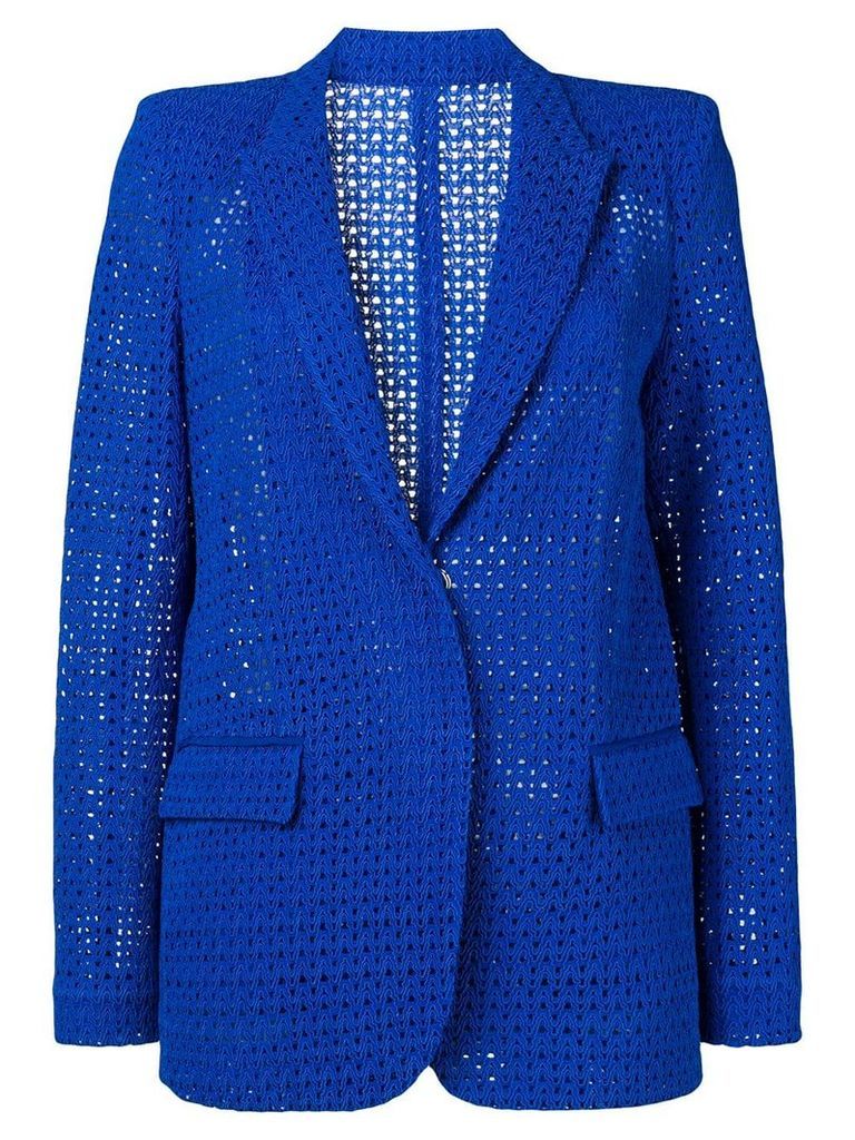 Pinko embroidered blazer - Blue