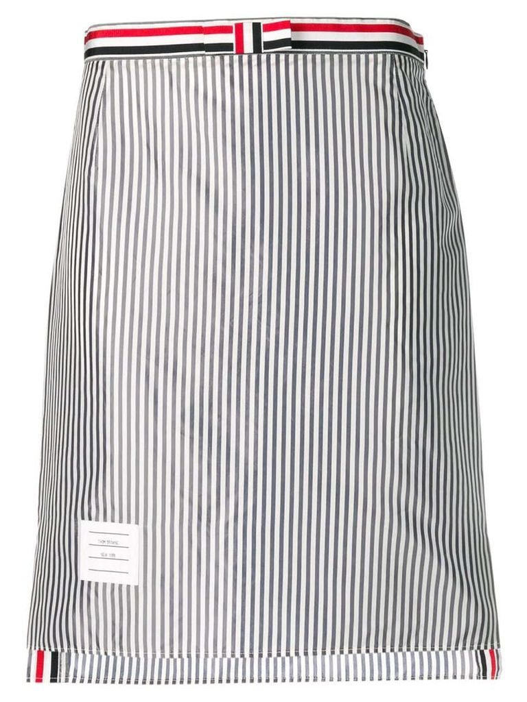Thom Browne Bemberg Lining Slip Skirt - Blue