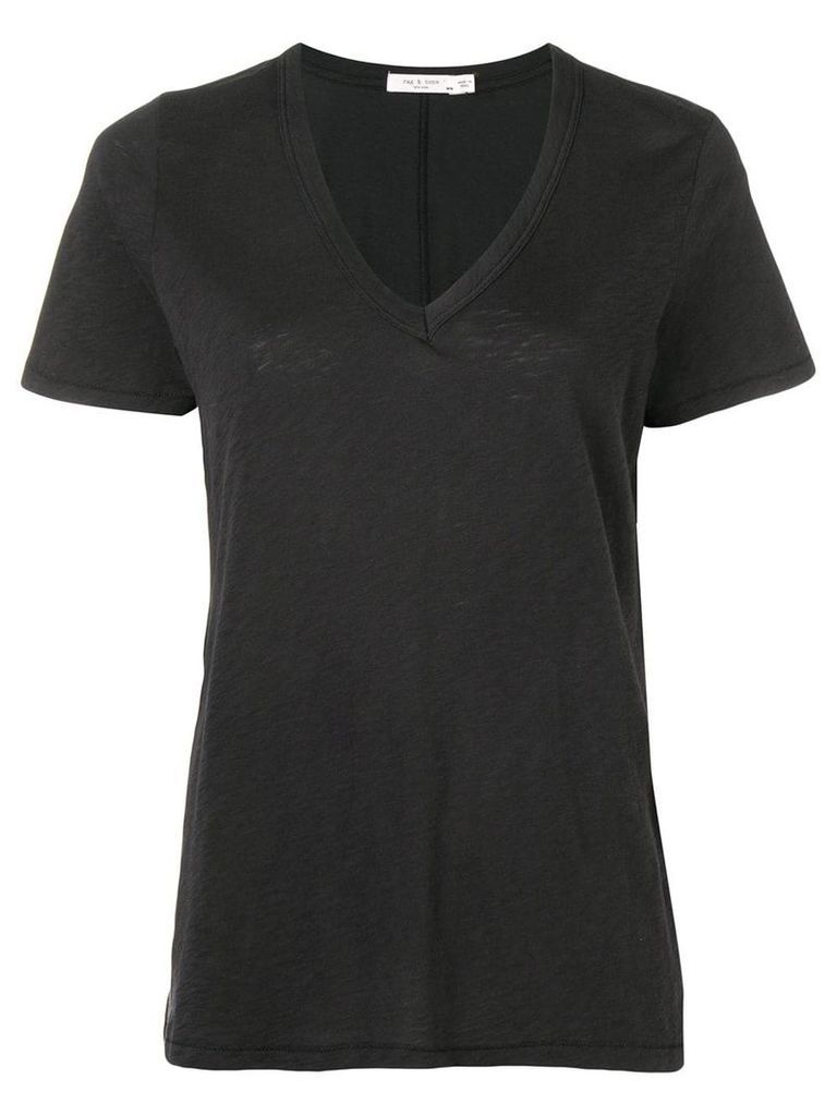 Rag & Bone V-neck T-shirt - Black