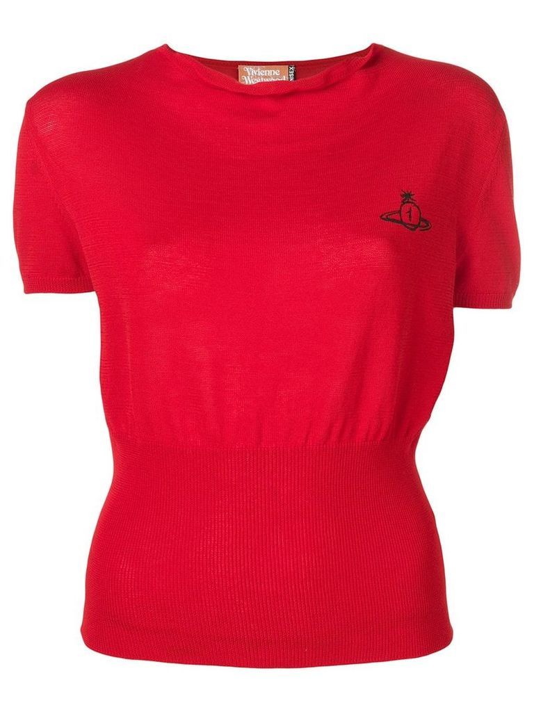 Vivienne Westwood cinched waist T-shirt - Red