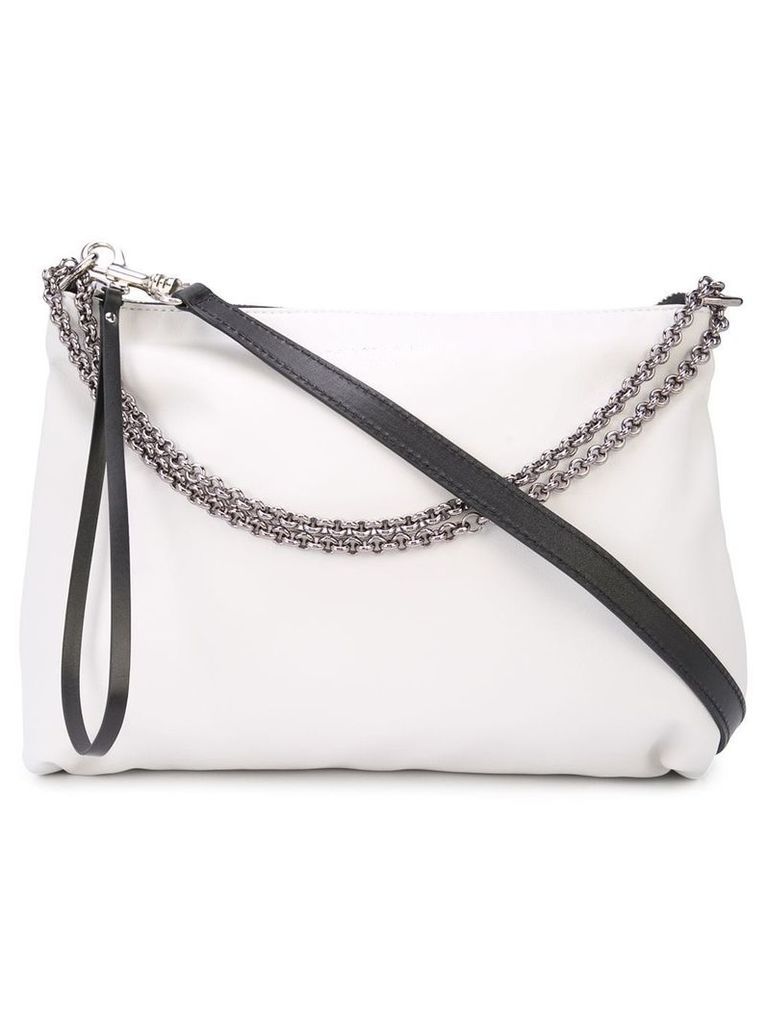 Barbara Bui chain shoulder bag - White
