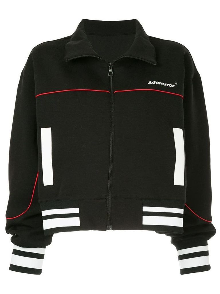 Ader Error cropped zip-up jacket - Black