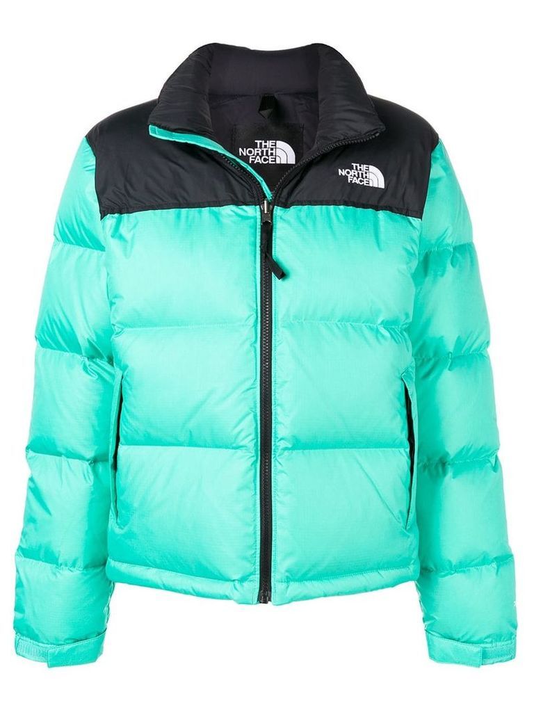 The North Face logo puffer jacket - Green