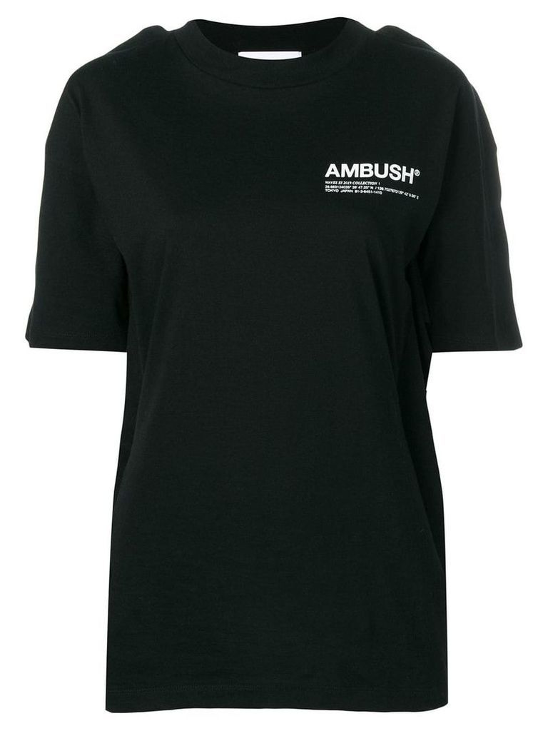 AMBUSH Fin logo T-shirt - Black