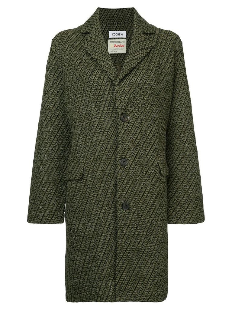 COOHEM twill coat - Green