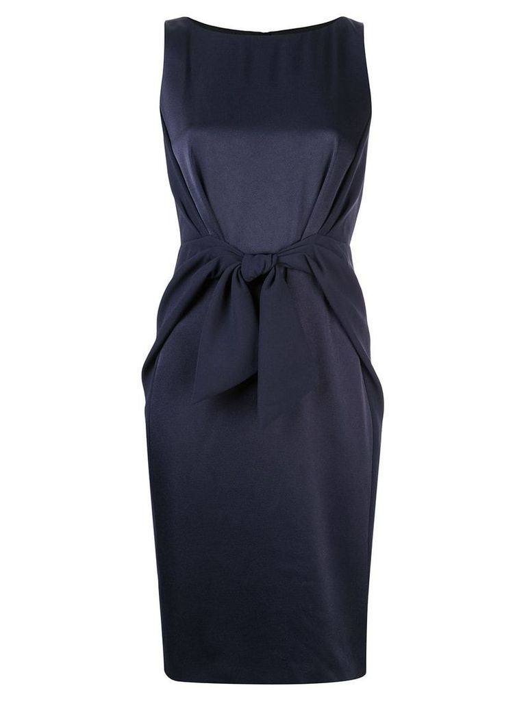 Paule Ka sleeveless fitted dress - Blue