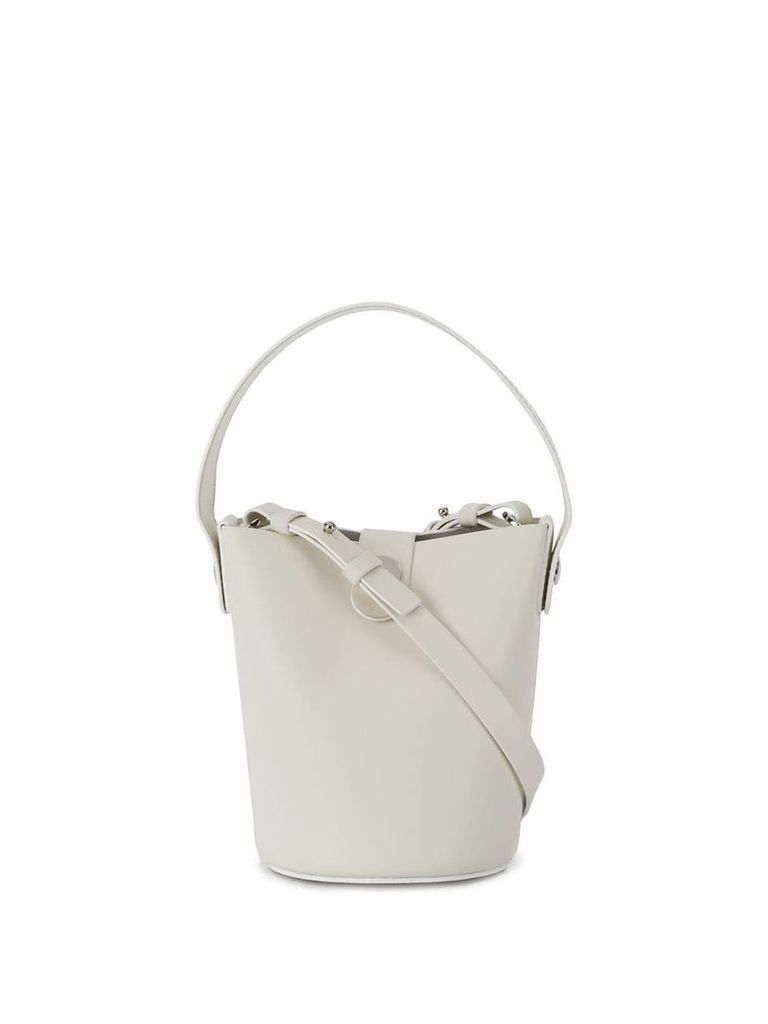 Sophie Hulme Nano Swing bucket bag - White