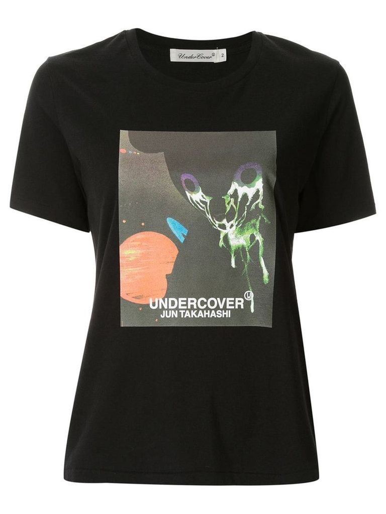 Undercover print t-shirt - Black
