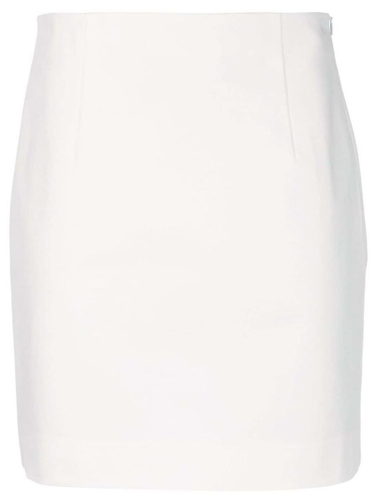 Theory classic pencil skirt - White