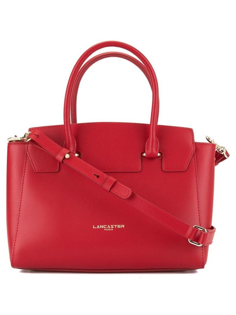 Lancaster Camelia Smooth tote bag - Red