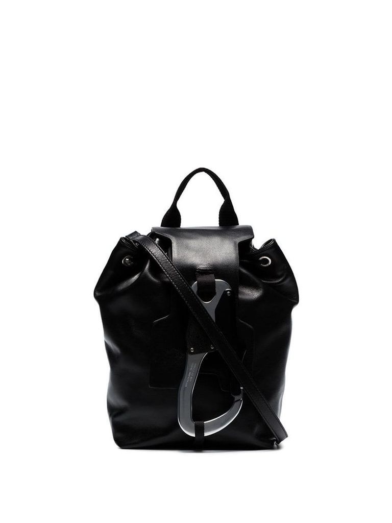 1017 ALYX 9SM black Baby Claw leather backpack