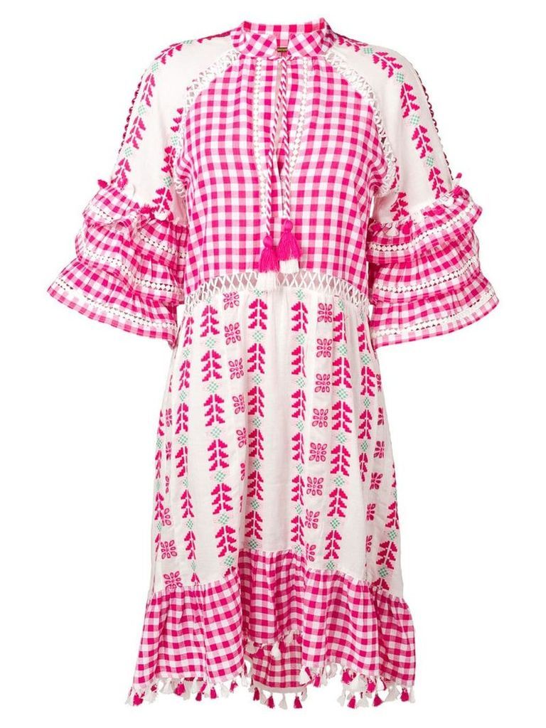 Dodo Bar Or embroidered summer dress - Pink