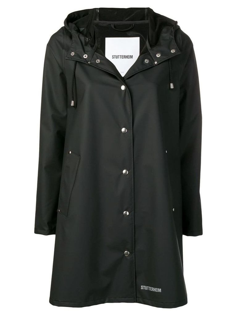 Stutterheim Mosebacke raincoat - Black