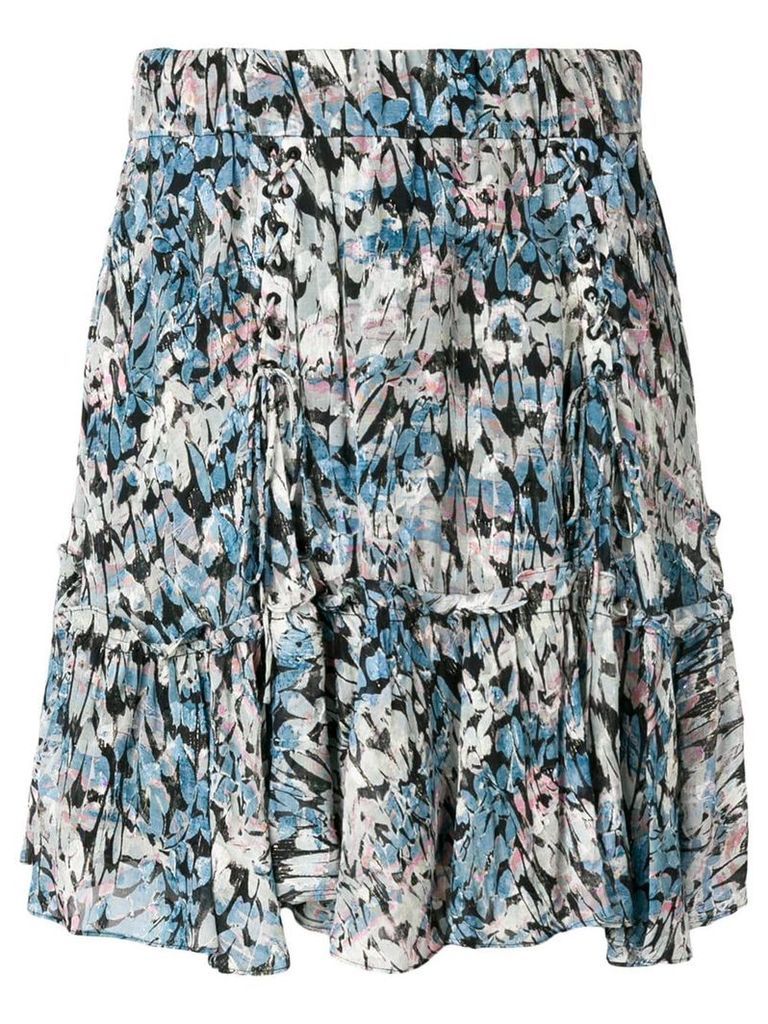Iro Arny floral skirt - Blue