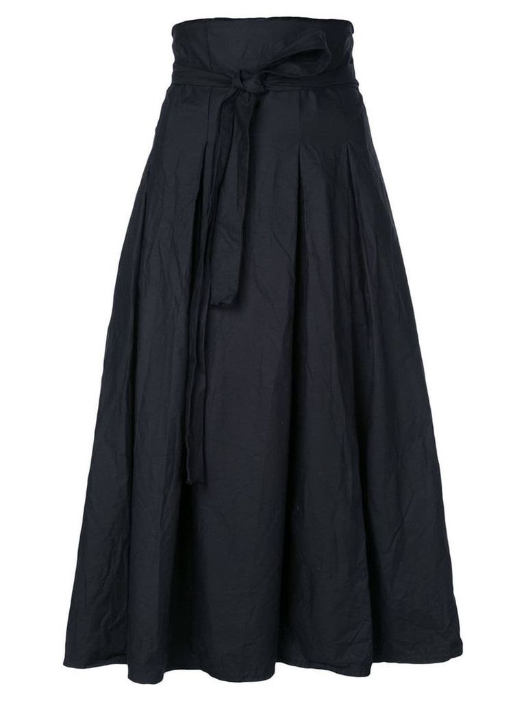 Daniela Gregis black pleated skirt