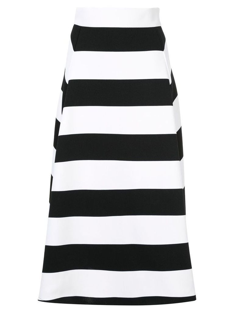 Des PrÃ©s striped midi skirt - White
