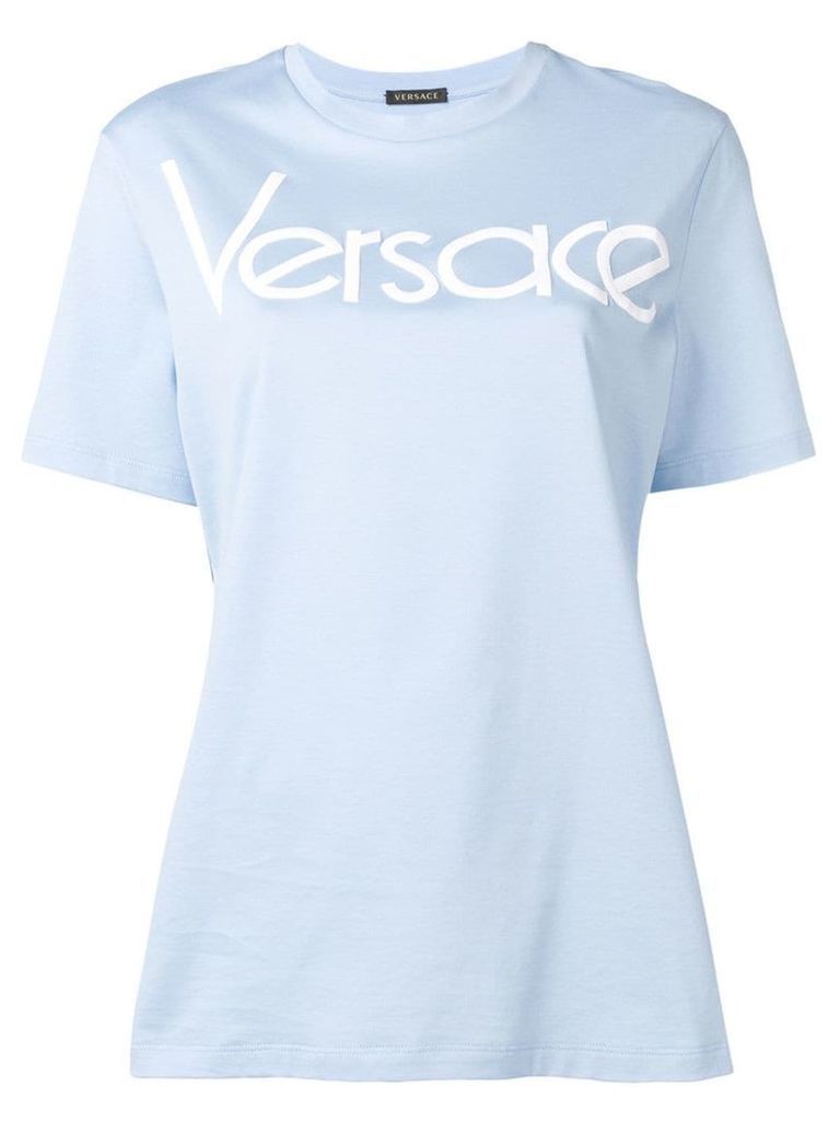 Versace logo print T-shirt - A2504