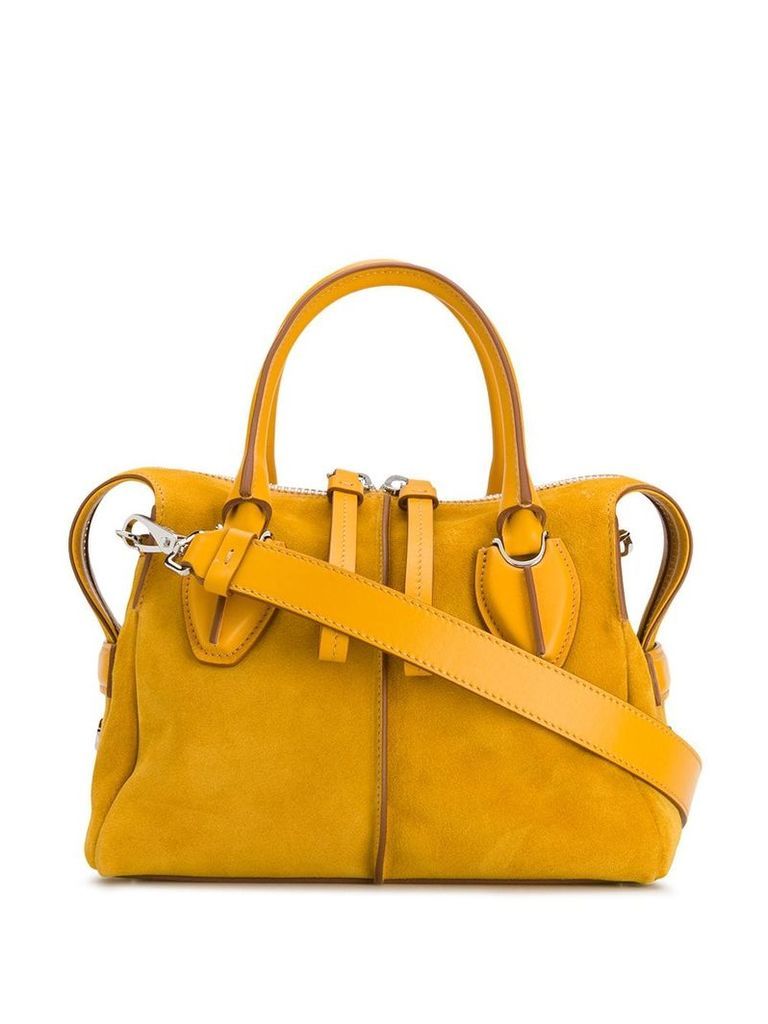 Tod's D-Styling mini tote - Yellow