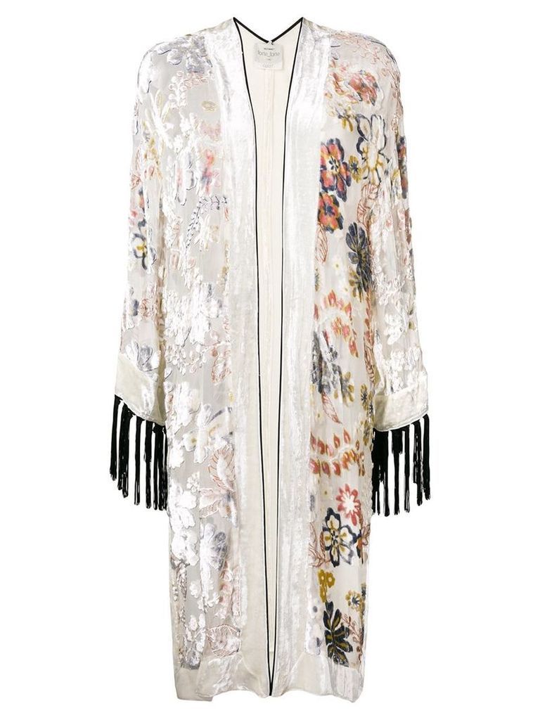 Forte Forte floral cardigan - White