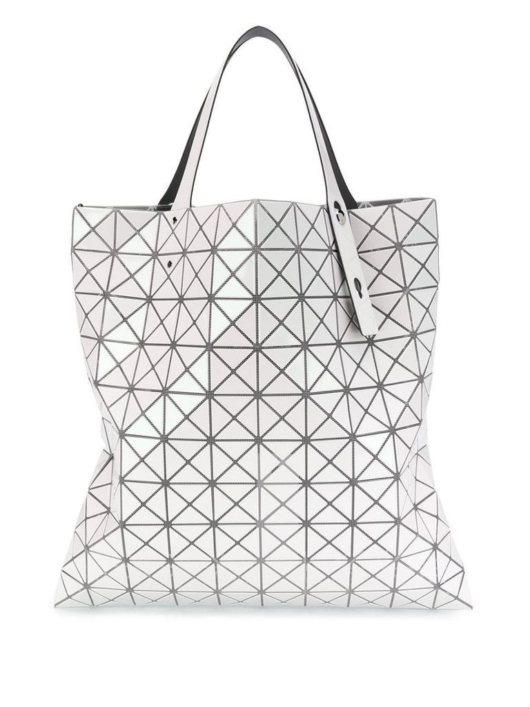 Bao Bao Issey Miyake geometric shopper bag - White
