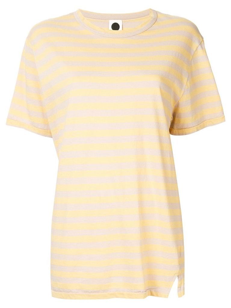 Bassike classic wide heritage T-shirt - Yellow