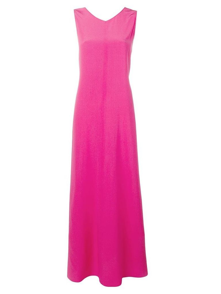 Aspesi long draped dress - Pink