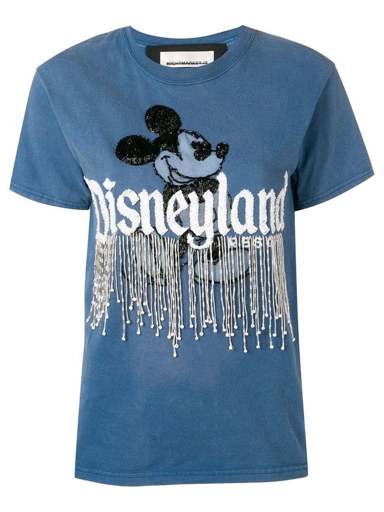 Night Market Disneyland T-shirt - Blue