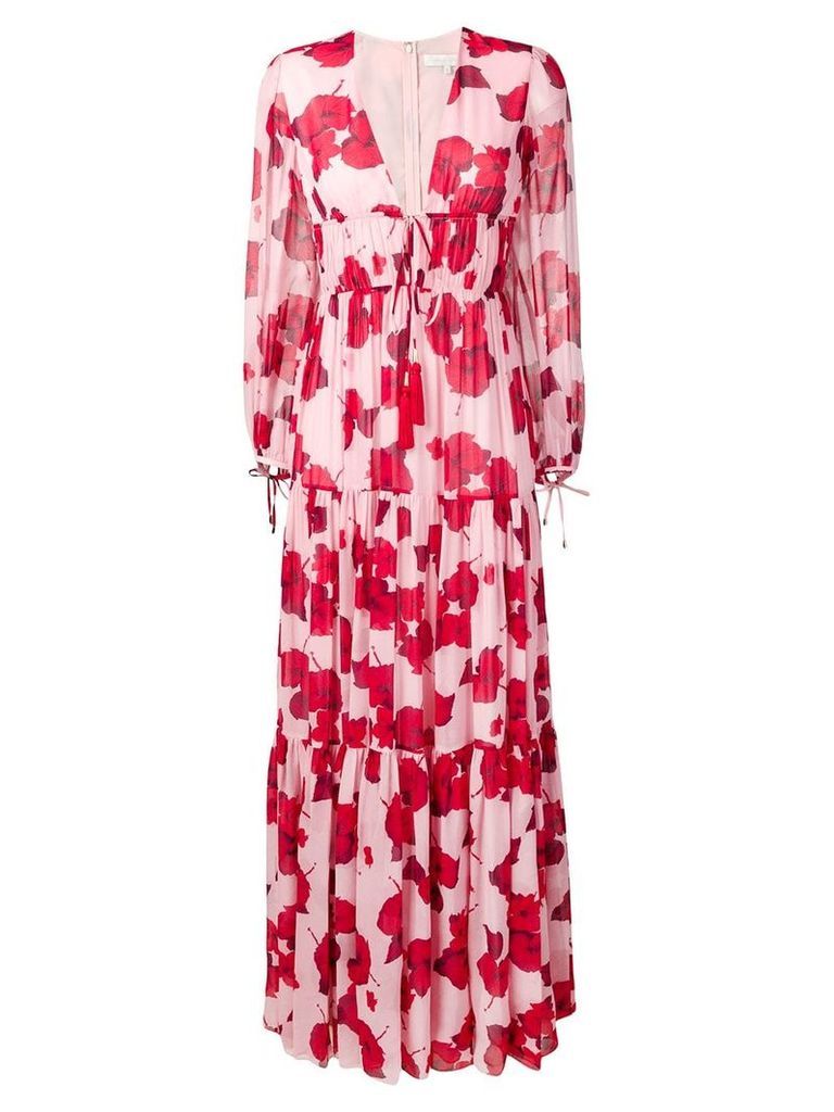 Borgo De Nor Freya floral print maxi dress - Pink