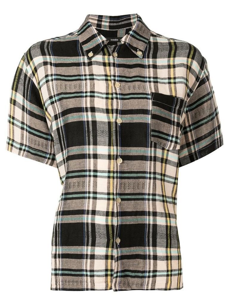 Bassike vintage check short sleeve shirt - Multicolour