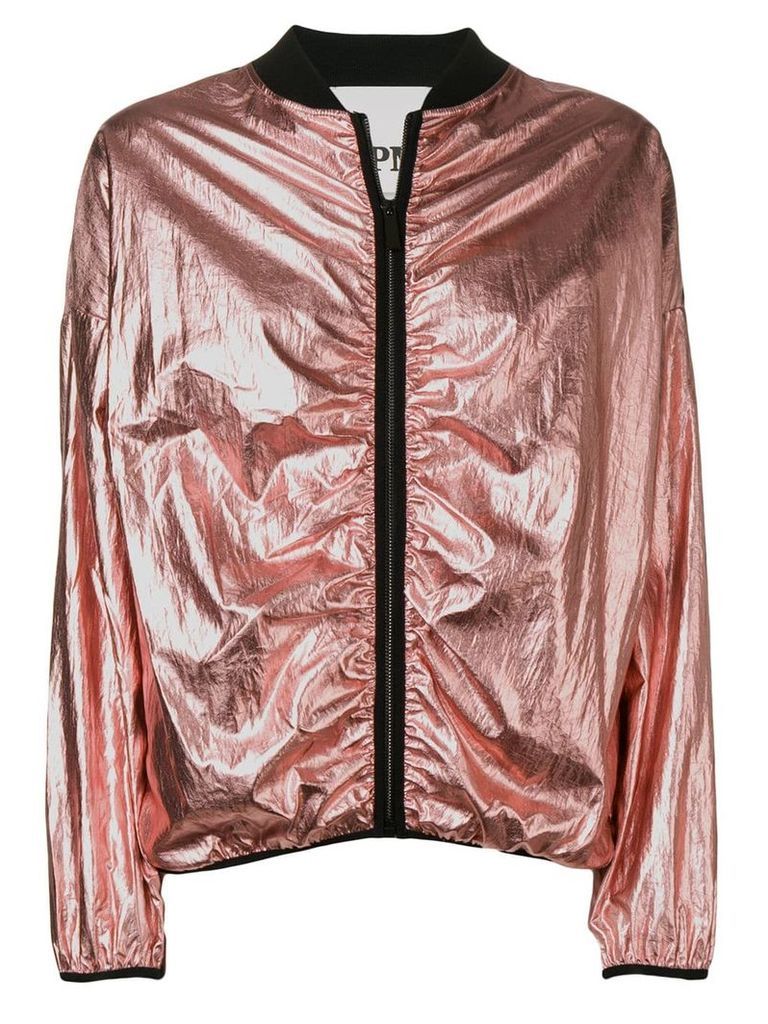 8pm metallic bomber jacket - Pink
