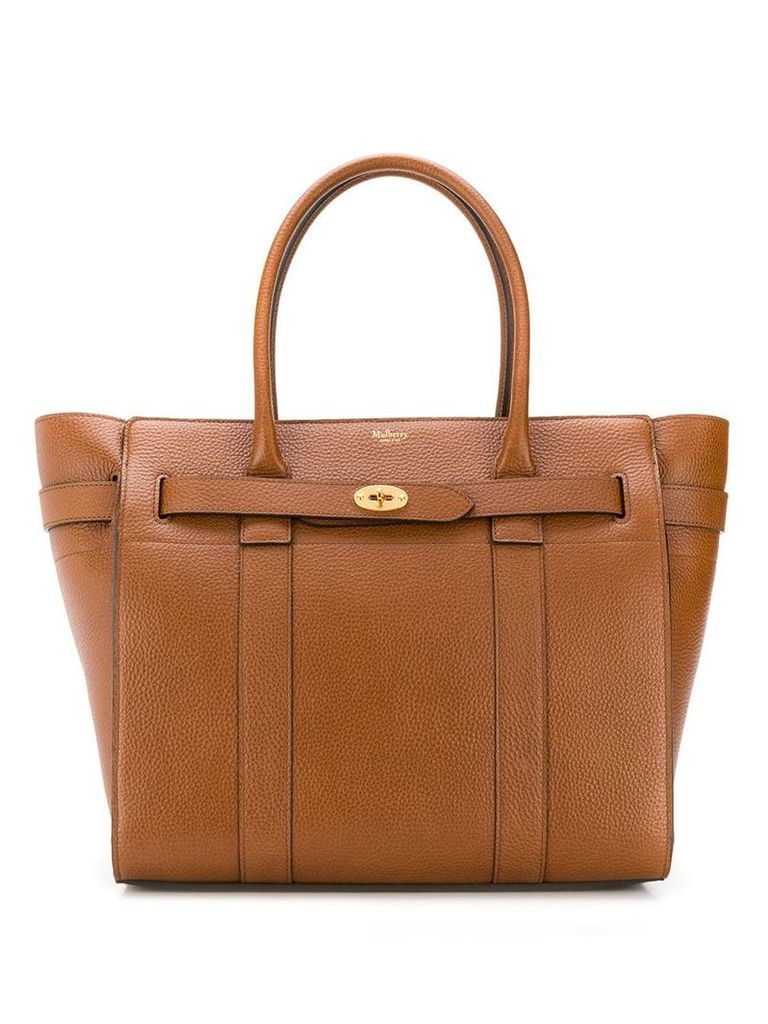 Mulberry zipped Bayswater tote - Brown