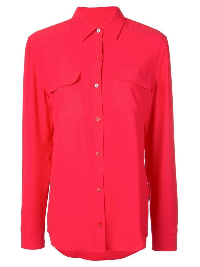 Equipment relaxed-fit shirt - Red