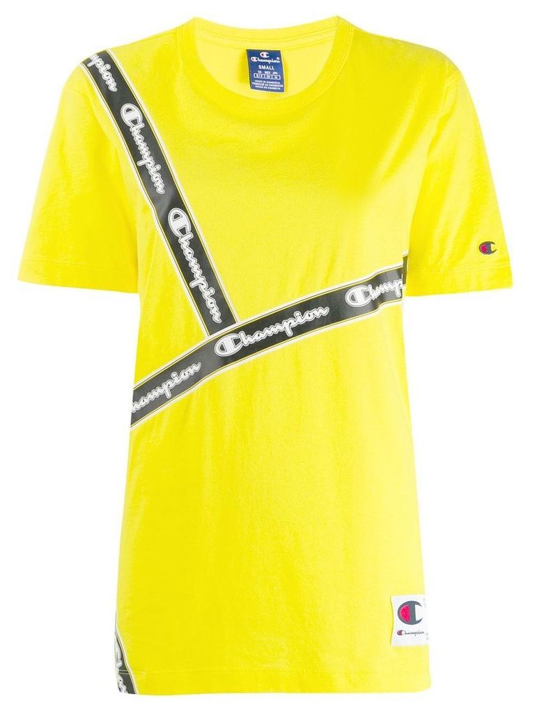 Champion logo tape T-shirt - Yellow