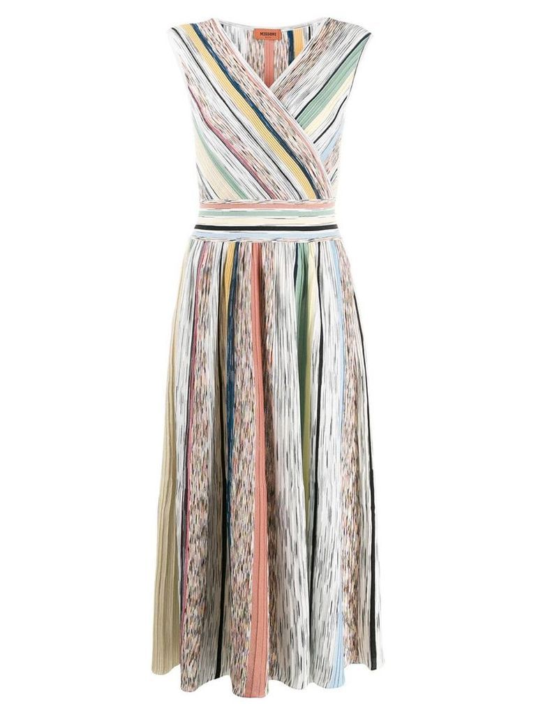 Missoni striped dress - Neutrals