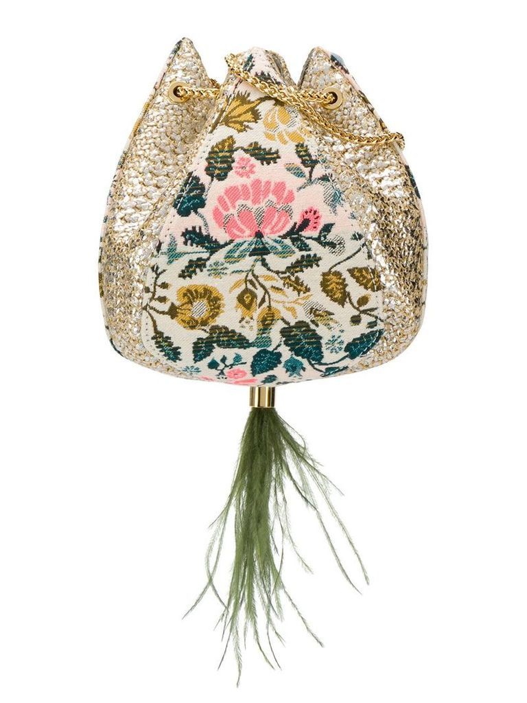 The Volon Cindy flower bag - Neutrals
