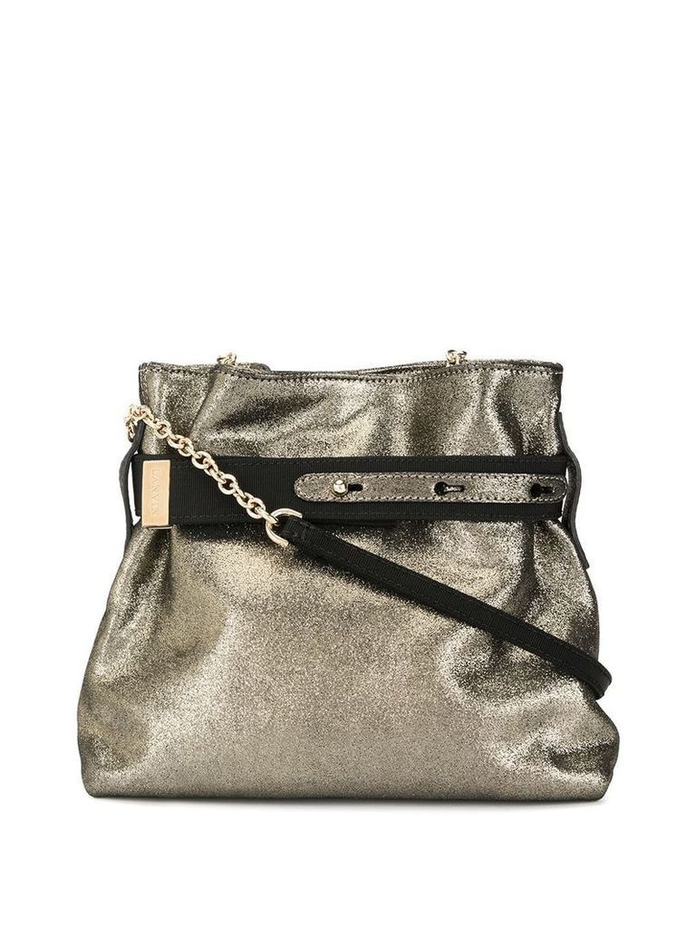 Lanvin buckled pouch bag - Green