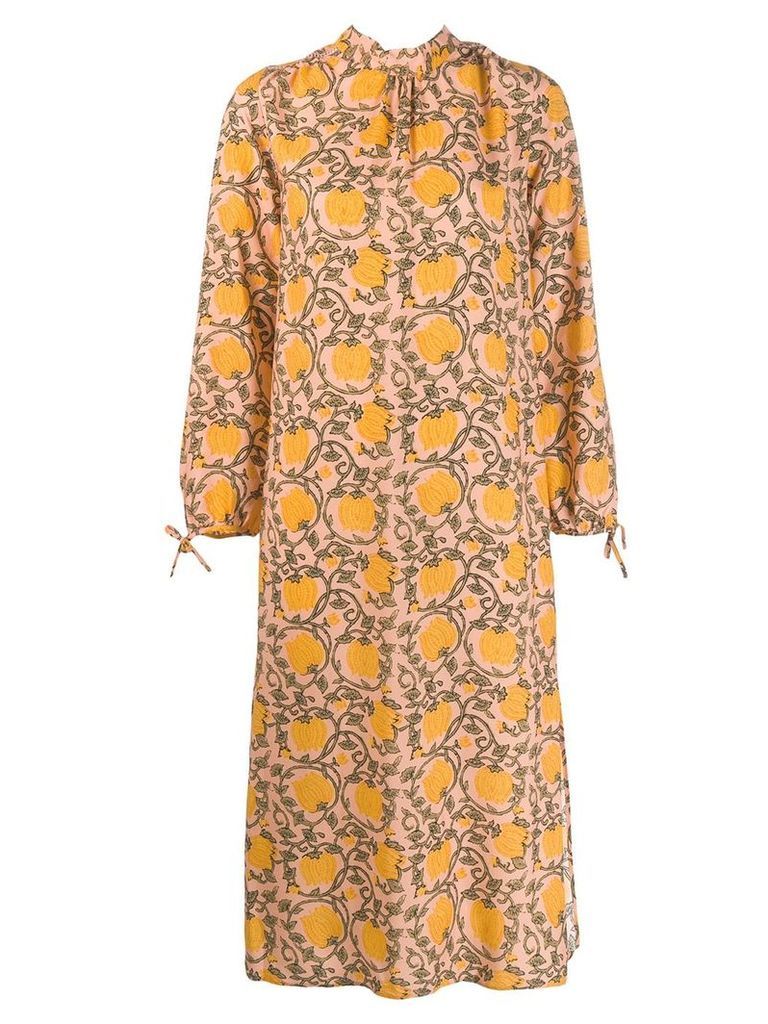Cecilie Copenhagen floral print dress - Neutrals