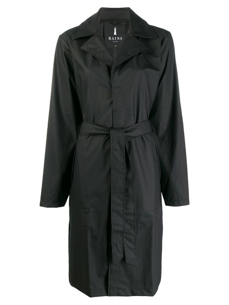 Rains simple raincoat - Black