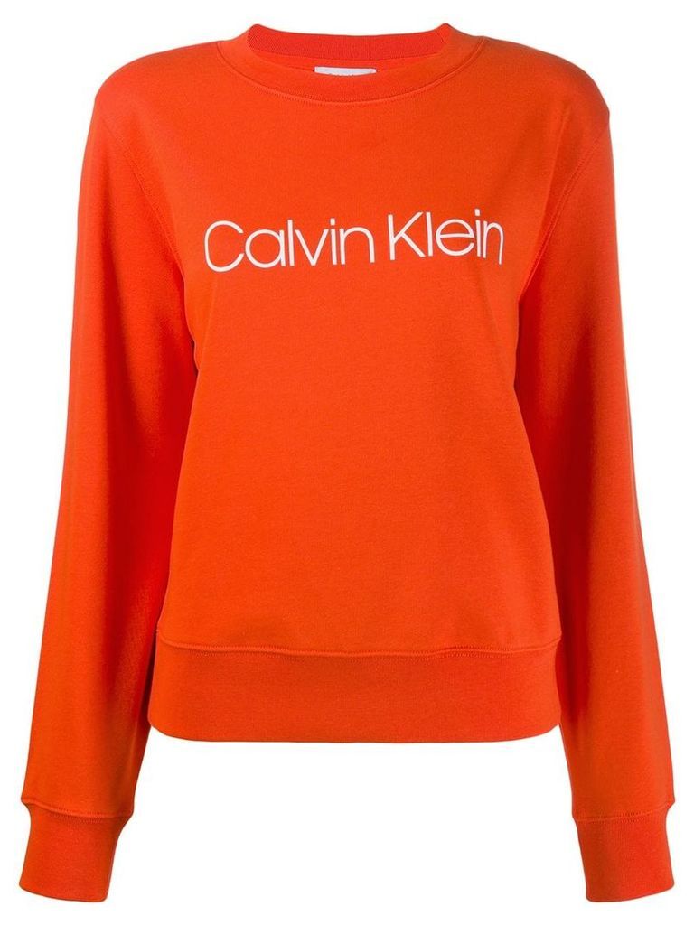 Calvin Klein logo sweatshirt - Orange