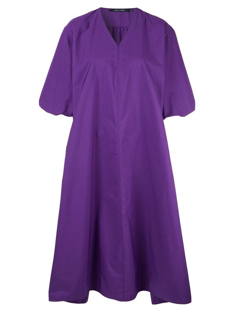 Sofie D'hoore V-neck dress - Purple