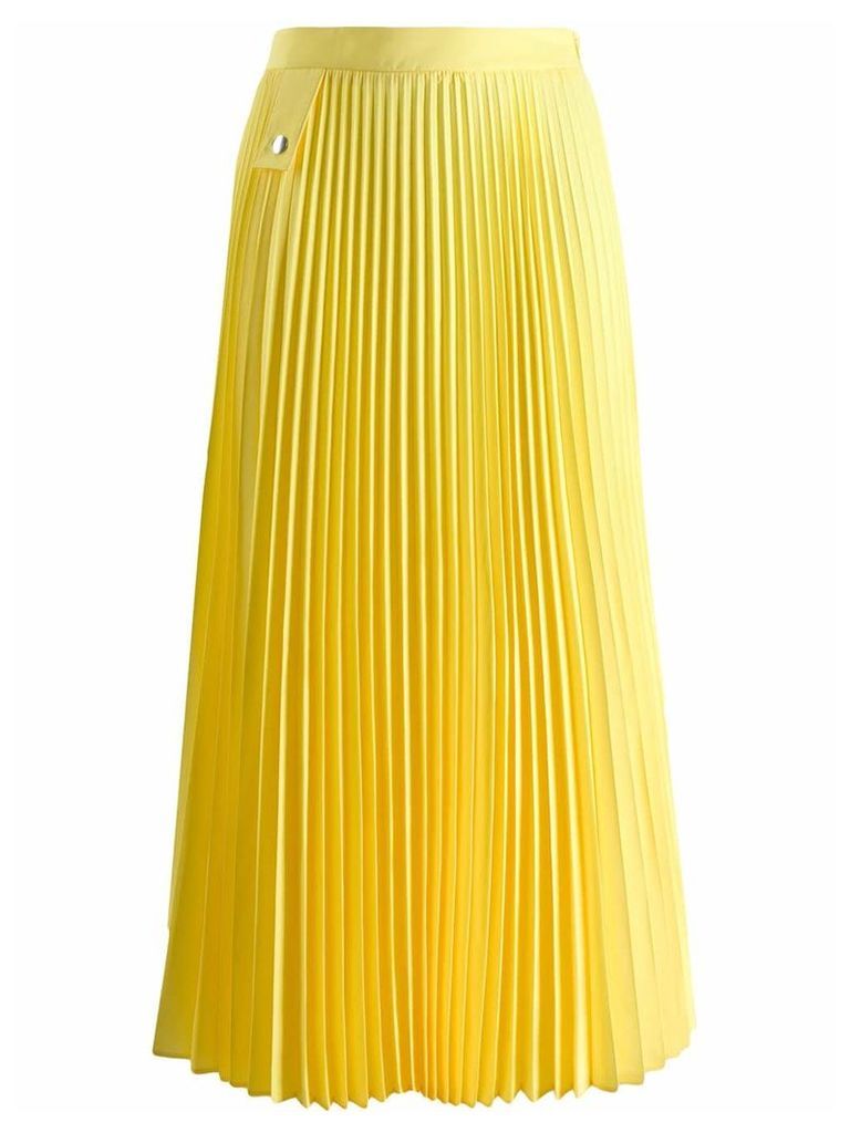 Marios pleated midi skirt - Yellow