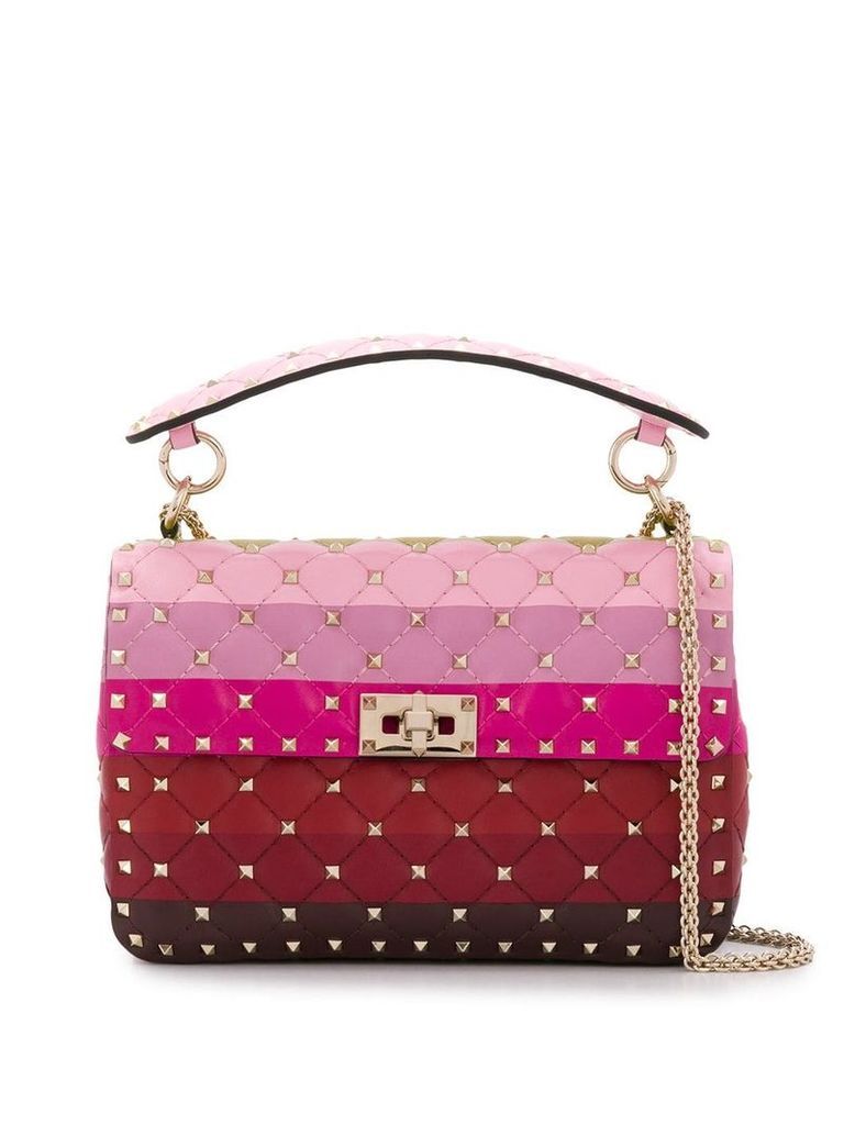 Valentino Rockstud Medium Spike shoulder bag - Pink