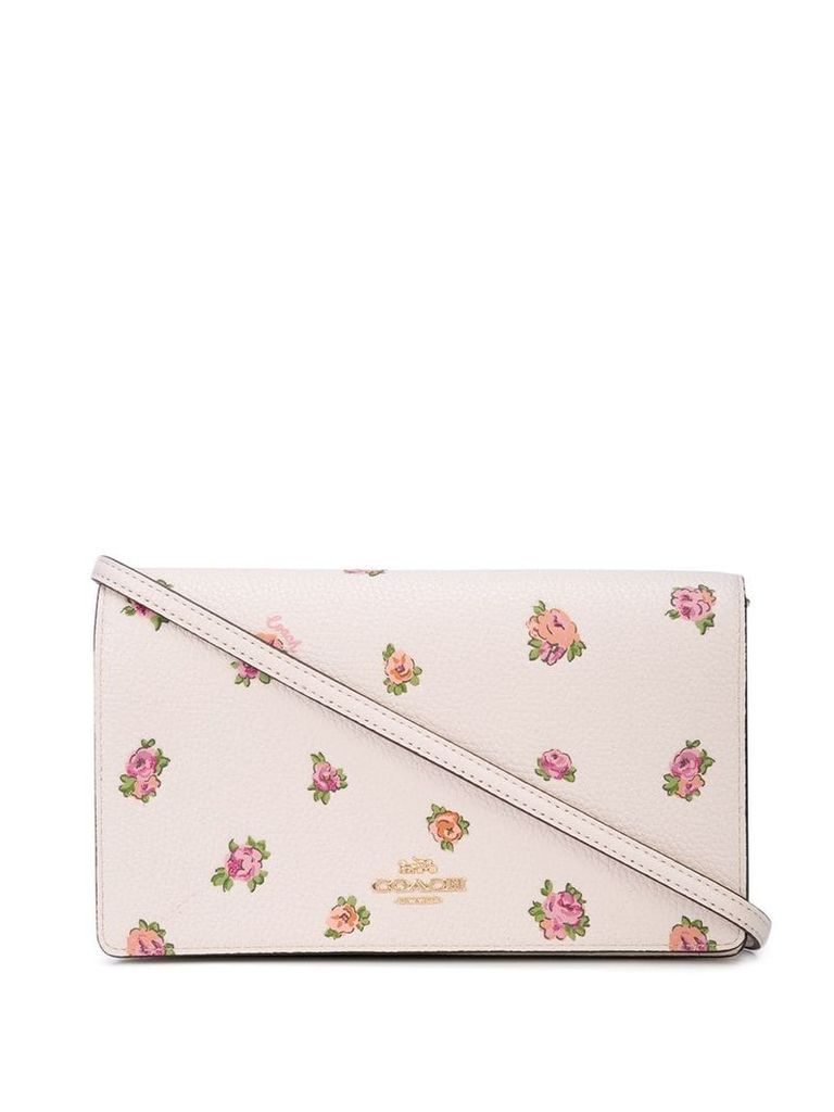 Coach floral print mini bag - Pink